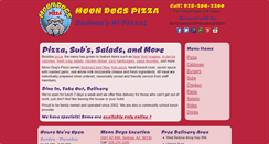 Desktop Screenshot of moondogspizza.com