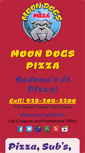 Mobile Screenshot of moondogspizza.com